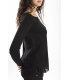 SLIDE OF LIFE jersey with lace and zip BLACK NEW 
