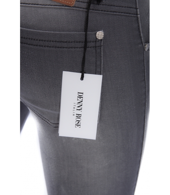 DENNY ROSE Pantalone/Jeans bicolor DENIM DARK 51DR21012 FALL/WINTER 14-15 NEW