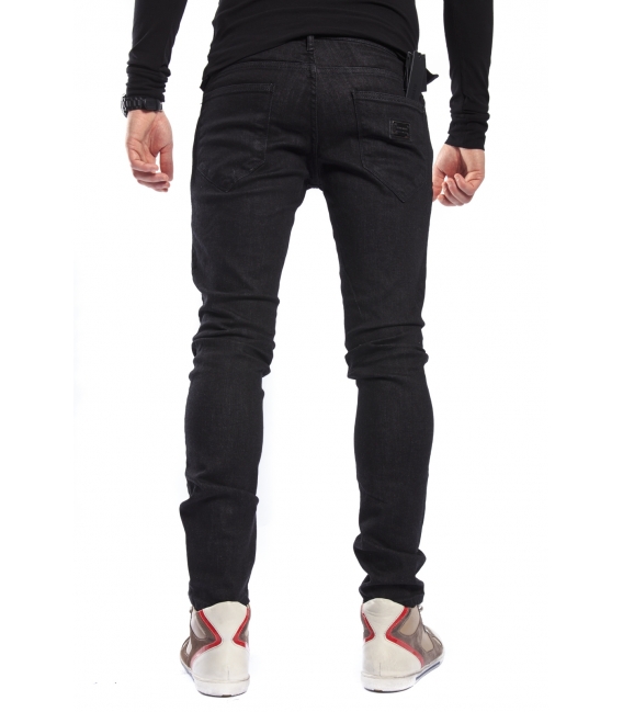 ANTONY MORATO Jeans Rudolph Super Skinny DENIM BLACK MMDT00093 NEW