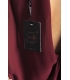 Miss Miss by Valentina Abito dress bicolor 3956/15 BORDEAUX new