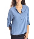 SUSY MIX Blouse with buttons LIGHT BLUE Art. 4140 FALL/WINTER 14-15