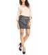 SUSY MIX Skirt with zip GREY Art. 4141 FALL/WINTER 14-15