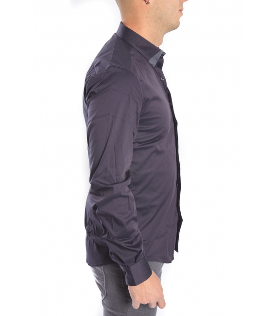 ANTONY MORATO Camicia Shirt slim ANTRACITE MMSL00213 NEW