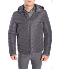 ANTONY MORATO Padded jacket with zip ANTRACITE MMCO00186 FALL/WINTER 14-15
