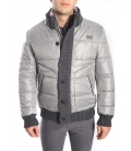 ANTONY MORATO Padded jacket with zip GREY MMCO00182 FALL/WINTER 14-15