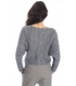 PLEASE maglia sweater in wool GREY M46482025 NEW