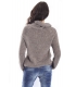 PLEASE Maglia sweater in wool with neck FANGO M45940050 NEW