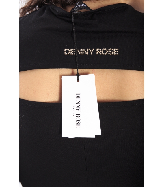 DENNY ROSE Dress with strass BLACK 51DR12012 FALL/WINTER 14-15 NEW