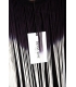 DENNY ROSE TOP with fringes BLACK 51DR62012 WINTER 14-15 NEW