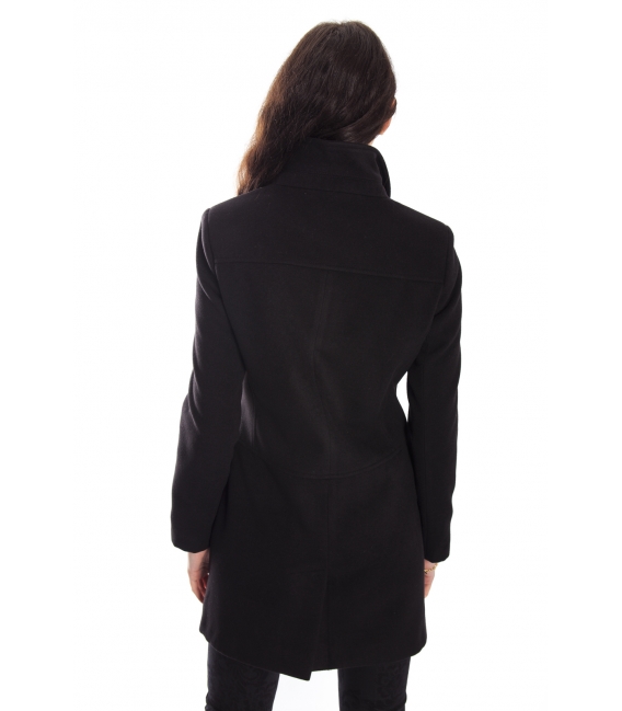 RINASCIMENTO Coat with zip BLACK 061X990 WINTER 14-15 NEW