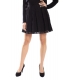 DENNY ROSE Skirt with lace BLACK 51DR72002 WINTER 14-15 NEW
