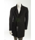 ANTONY MORATO Coat in wool with buttons art MMCO00116 BLACK