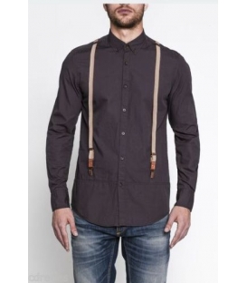 ANTONY MORATO camicia con bretelle art MMSL00092 CAFFE'