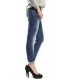 MARYLEY jeans boyfriend with zip DENIM B802 SPRING/SUMMER 2015 MADE IN ITALY