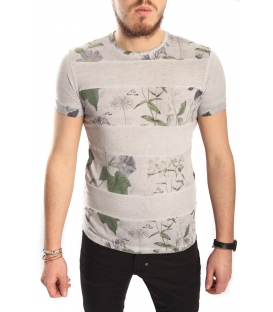 ANTONY MORATO T-shirt with flowers print SAFARI MMKS00643