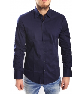 ANTONY MORATO Camicia Shirt slim BLU MARINE MMSL00136