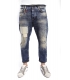 ANTONY MORATO Jeans Shaggy Loose con toppe e strappetti DENIM MMDT00111