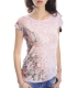 MARYLEY T-shirt con stampa fiori ROSA 5EB985