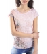MARYLEY T-shirt con stampa fiori ROSA 5EB985