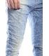MARYLEY Jeans boyfriend baggy LIGHT DENIM Art. B505 MADE IN ITALY