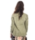 RINASCIMENTO Jacket with brooch GREEN Art. CFC0066477003 NEW