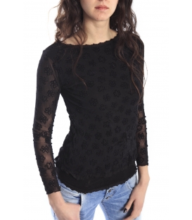 SUSY MIX Jersey T-shirt with lace COLORS Art. 50501 NEW