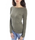 SUSY MIX Jersey T-shirt with neck detail COLORS Art. 50603 NEW