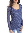 SUSY MIX Jersey T-shirt with lace COLORS Art. 50515 NEW