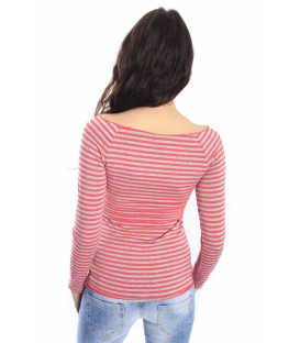 SUSY MIX Jersey T-shirt with stripes COLORS Art. 1501 NEW